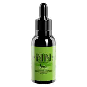 Serum with complex antiage formulation with CBD and cactus extract