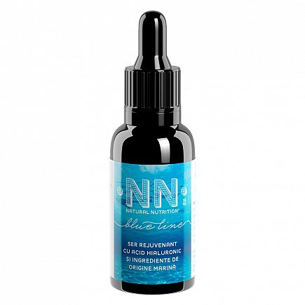 Rejuvenating serum with hyaluronic acid and marine ingredients